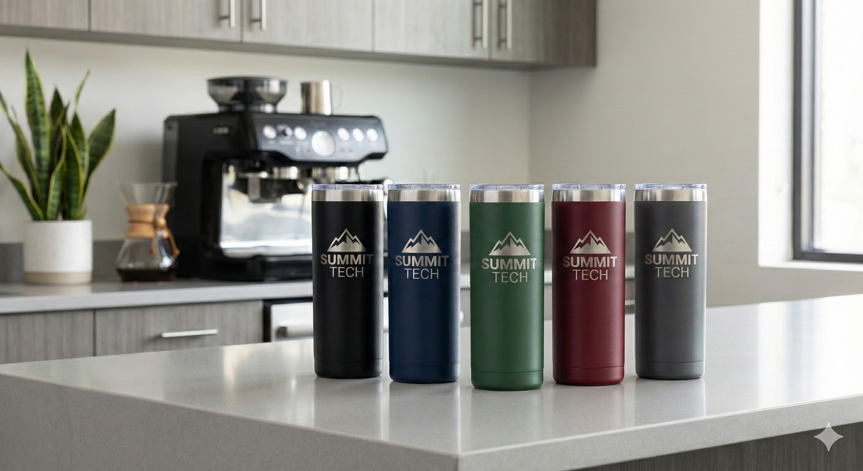 Branded Tumblers detail