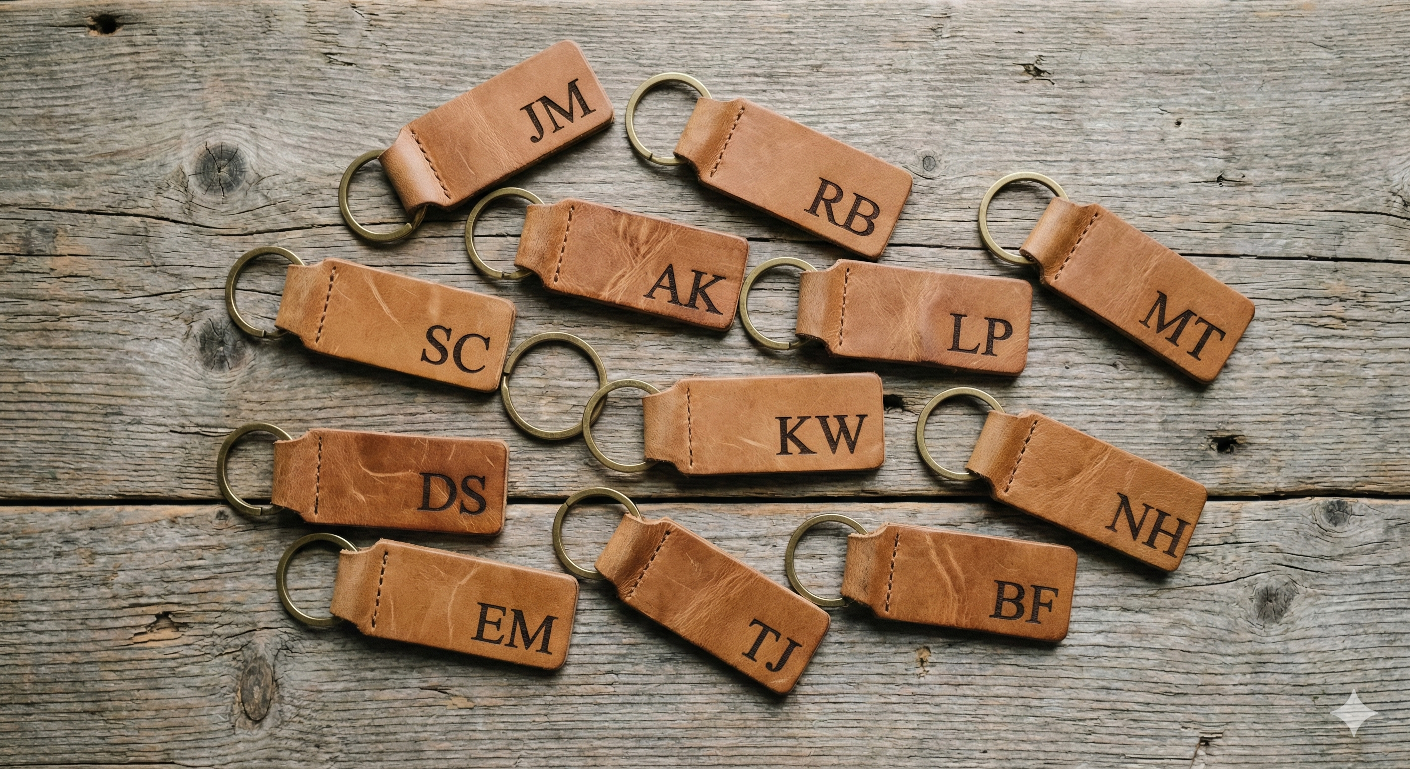 Leather Keychains